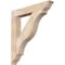Ekena Millwork Funston Traditional Smooth Bracket, Douglas Fir, 5 1/2"W x 38"D x 42"H BKT06X38X42FST01SDF - alternate 1